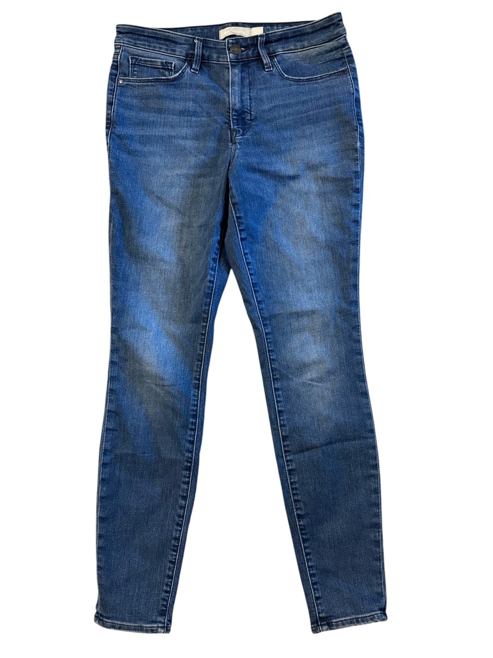 Athleta inseam 28” size 8 Blue Skinny Jeans